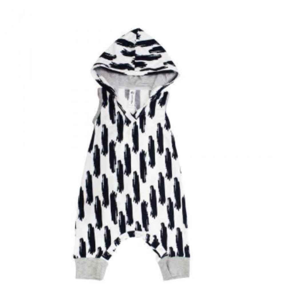 EARTH Baby Outfitters Bamboo Sleeveless Romper 3-6M - Picture 2 of 4